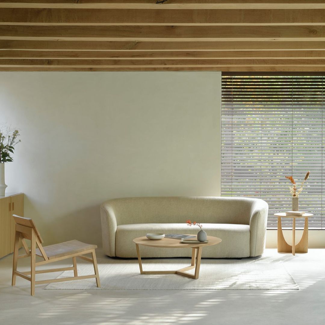 Soul & Tables wooden furniture in a living room