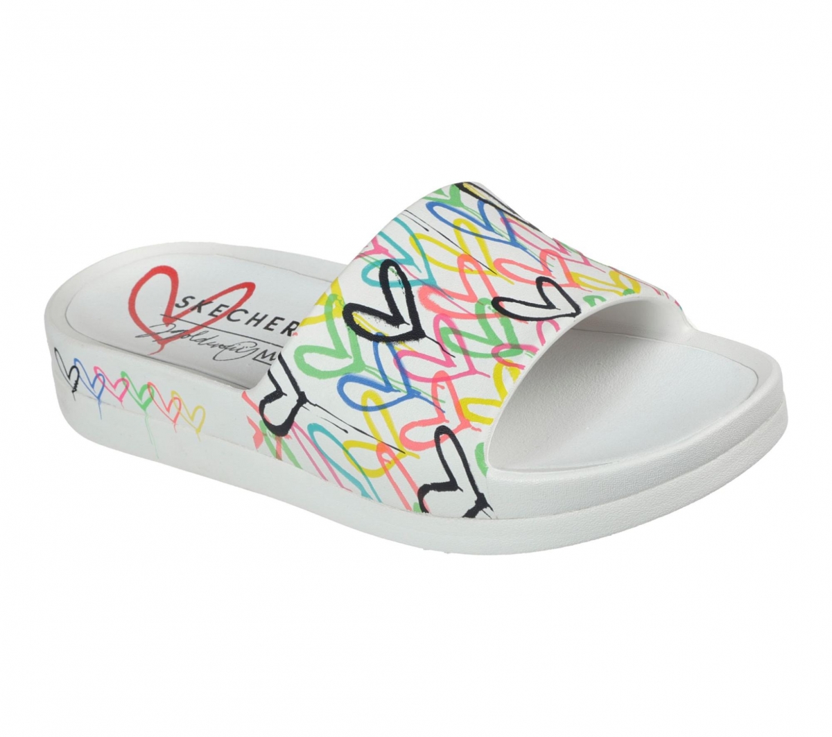 Skechers JGoldcrown Singapore Foamies slides