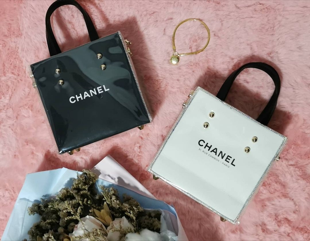 Upcycled luxury paper bag handbags Singapore