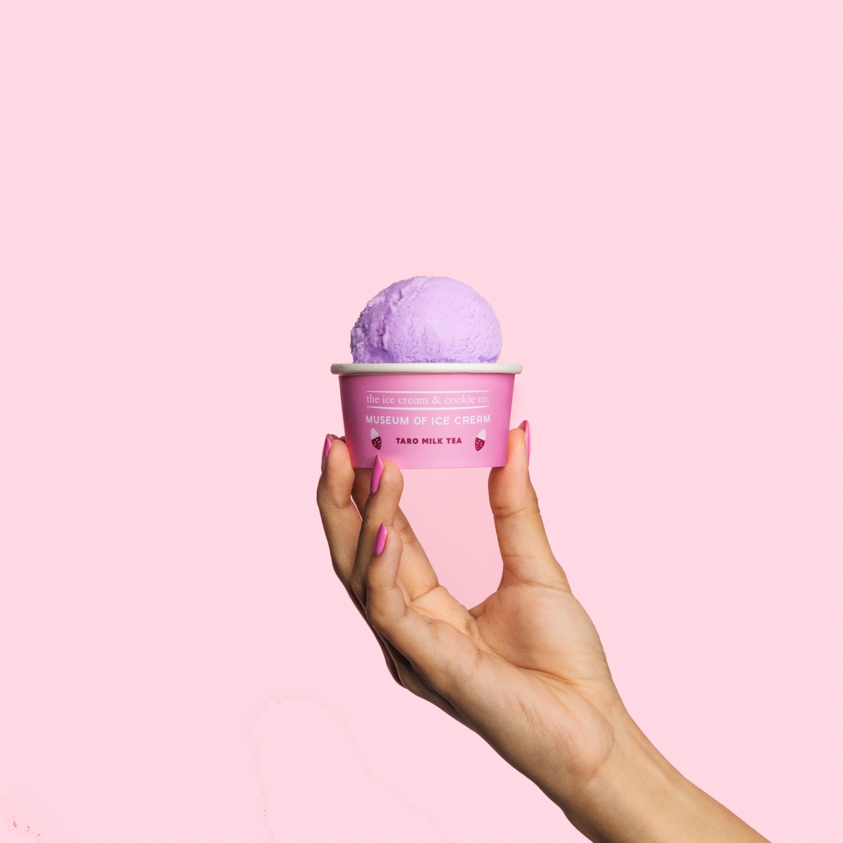 Unique Singapore-flavoured ice cream co-developed with The Ice Cream & Cookie Co Taro Milk Tea