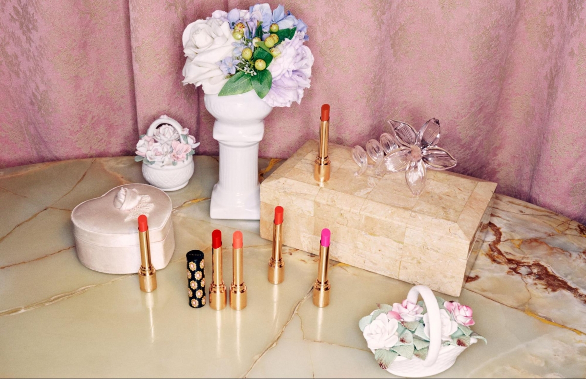 Gucci Beauty Rouge De Beauté Brillant lipstick Singapore