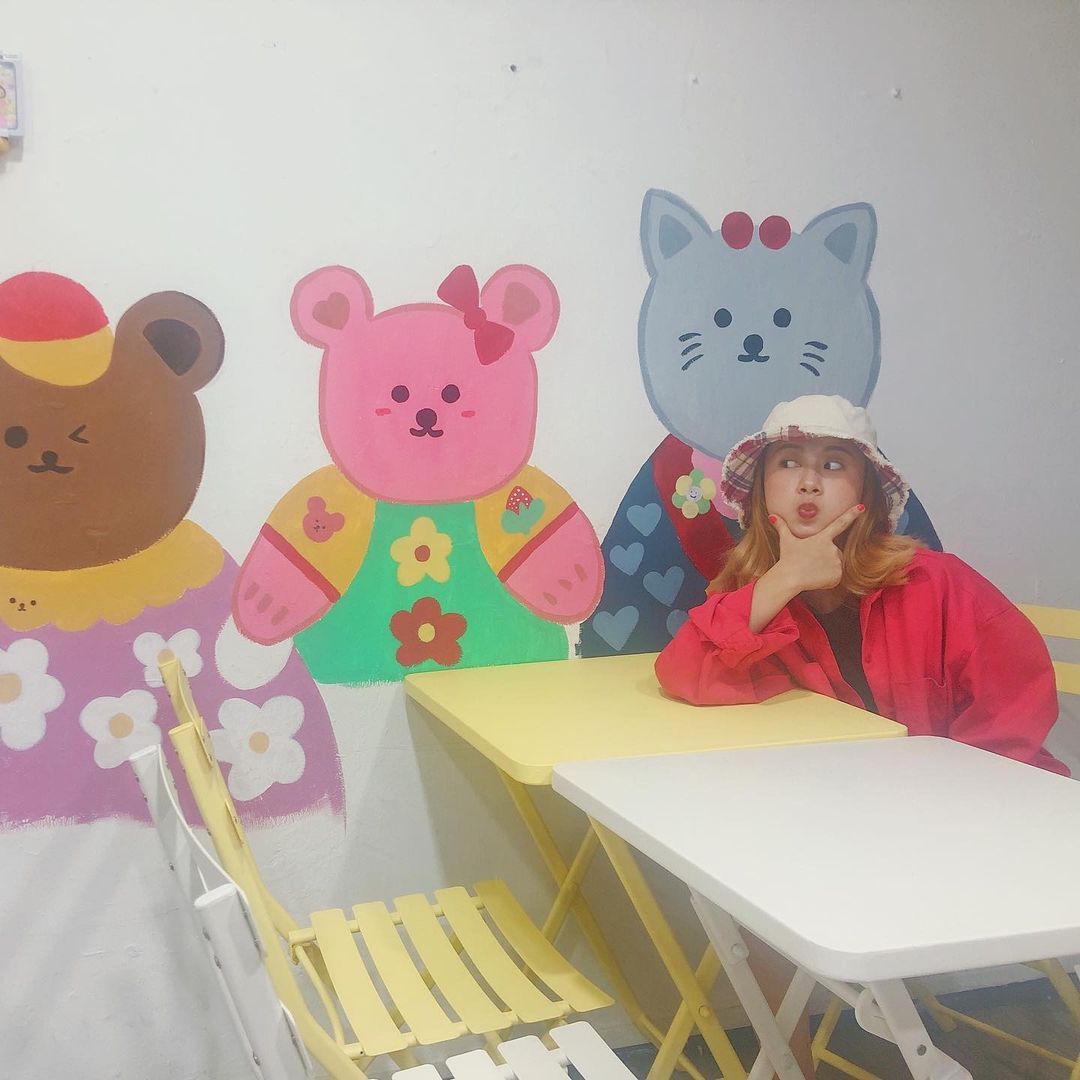 CraftBeast Handmade studio with bears on the wall