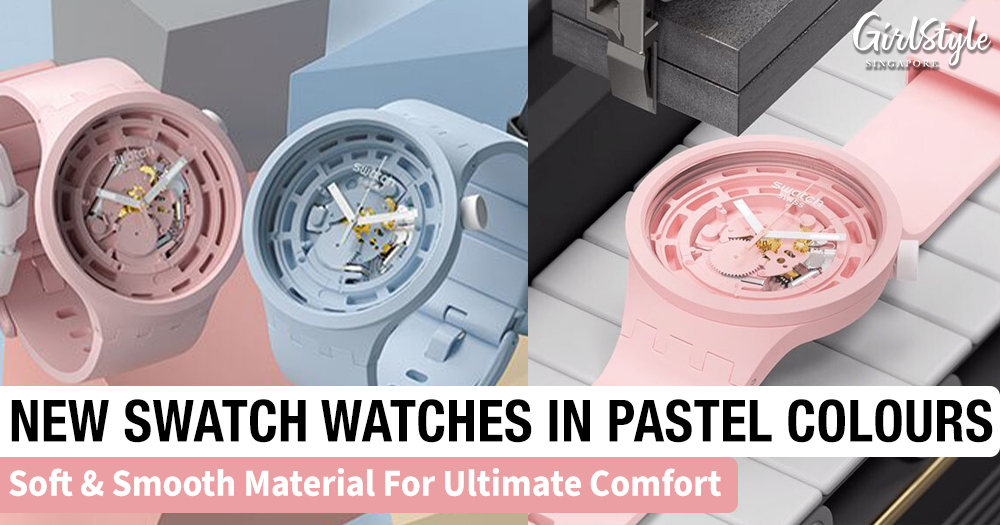 Swatch BIOCERAMIC: New Watches In Pastel Colours Avail In S'pore