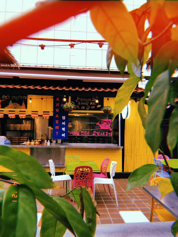 korean food stall at Shiok Shiok Night Market