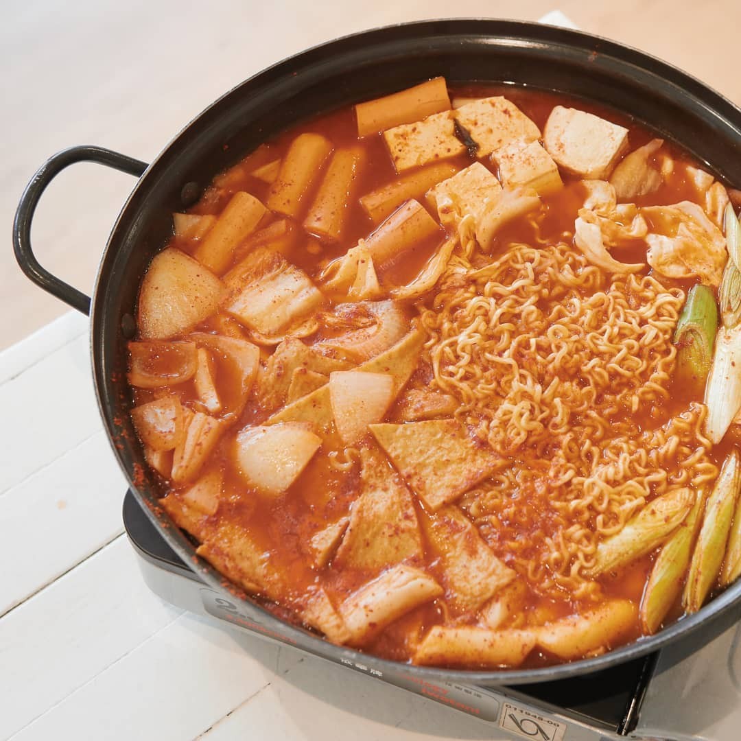 Seoul Army Stew at CAF clickafood cafe singapore