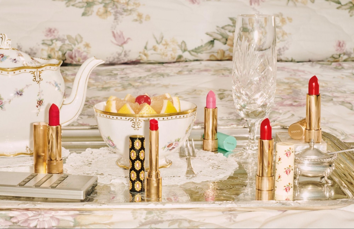 Gucci Beauty Rouge De Beauté Brillant lipstick Singapore