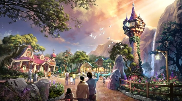 Tokyo DisneySea Fantasy Springs Tangled