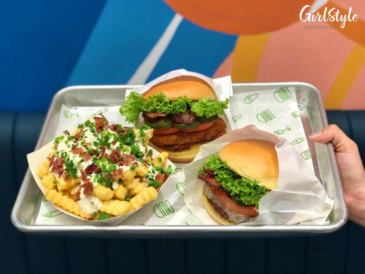 shake shack Jalapeño Ranch burgers and fries