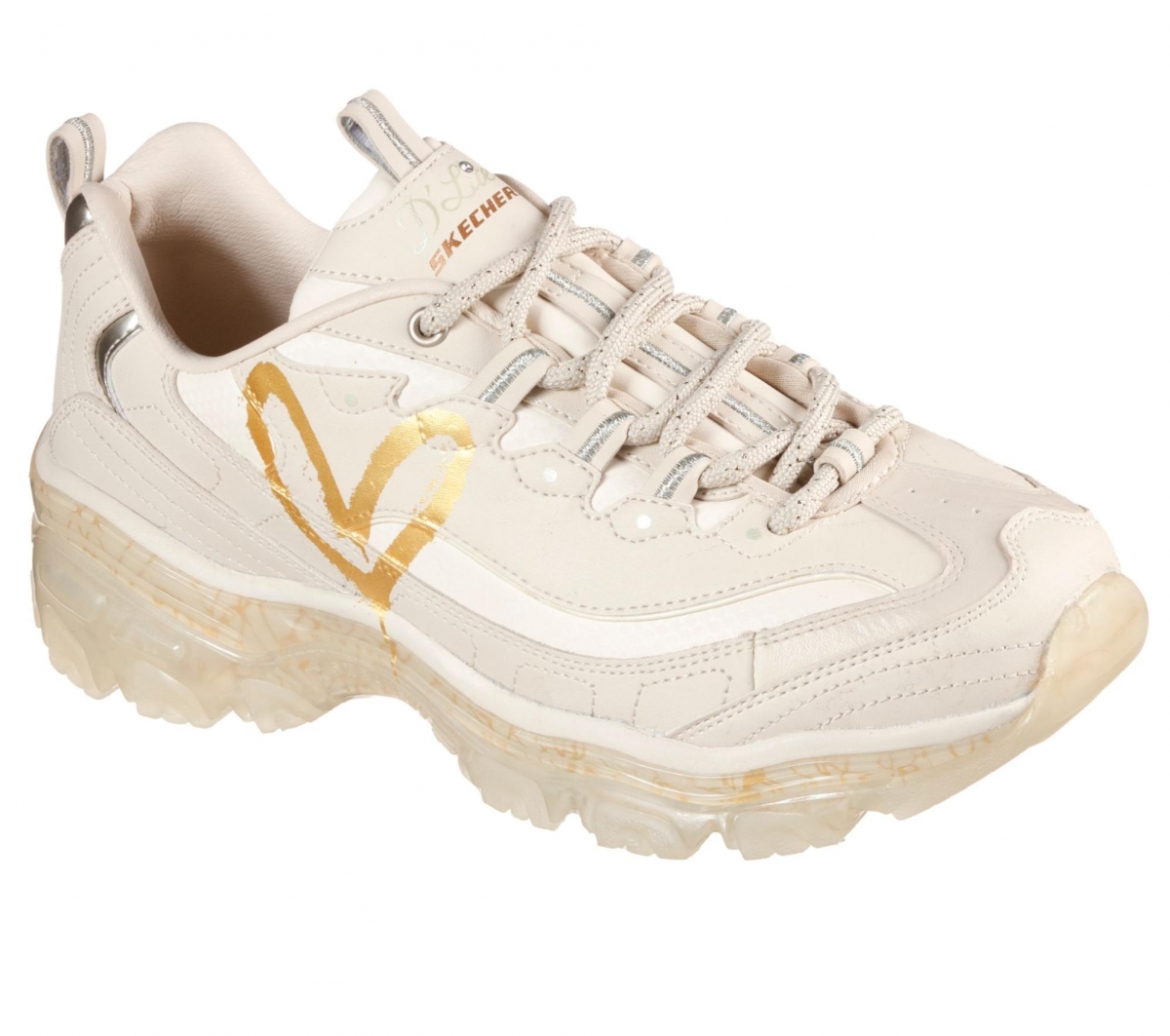 Skechers JGoldcrown Singapore D'Lites chunky shoes