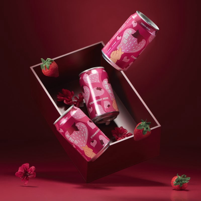 TTL Sweet Touch Strawberry Beer in box