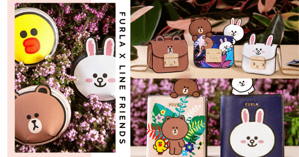New FURLA LINE FRIENDS Capsule Collection Has Adorable Bags, Wallets, Makeup Pouches & More