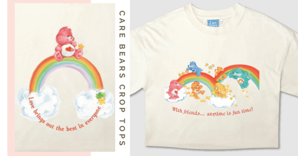 Care Bears Singapore Has New Graphic Crop Tops With Sweet Illustrations And Uplifting Quotes