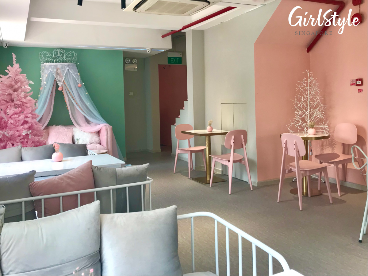 third floor of smile dessert cafe bugis singapore