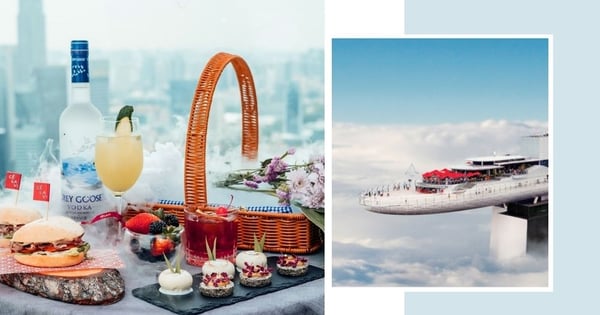 New Date Idea: Go On A Picnic In The Clouds At This MBS Rooftop Bar