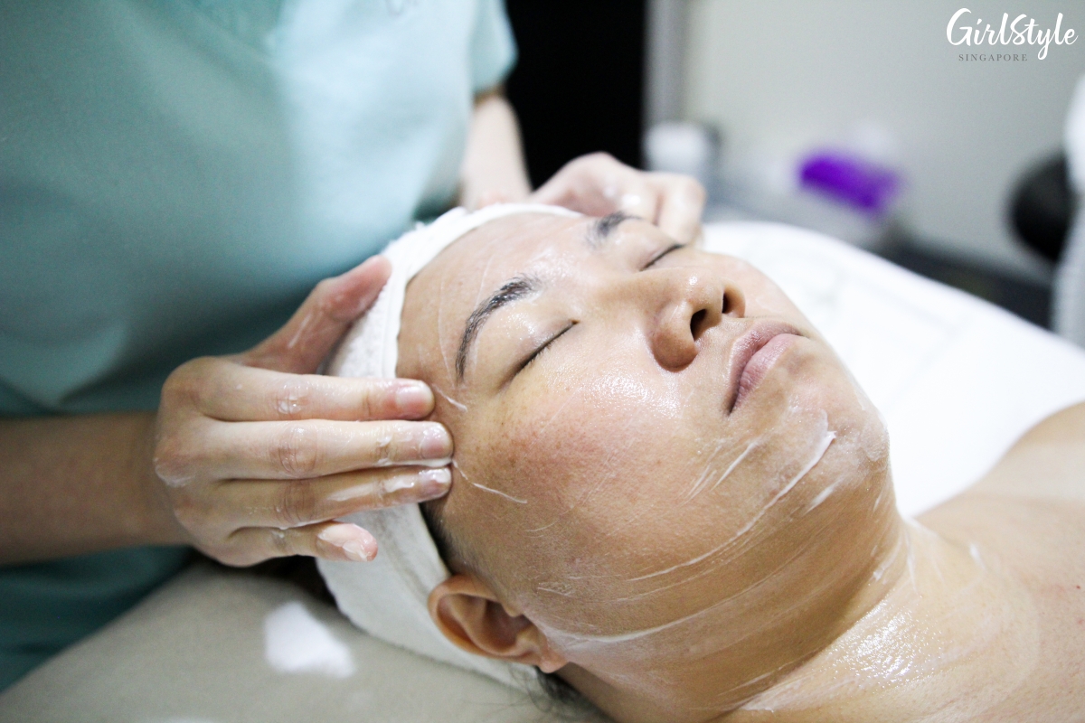 amber belia lifitng facial firming mask