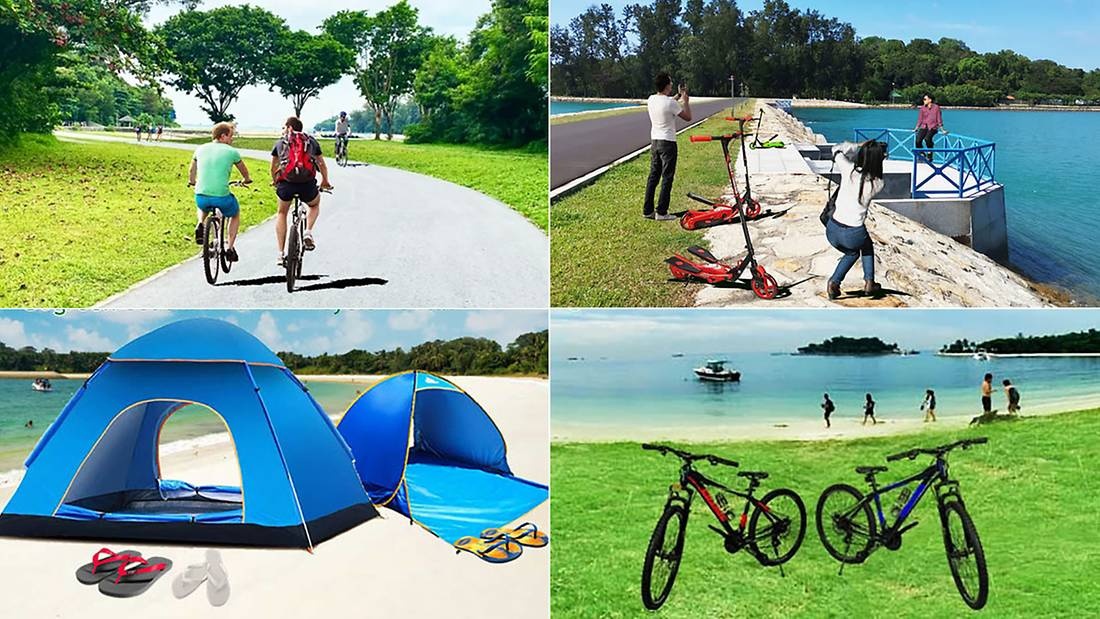 Cycling St John's Island Singapore