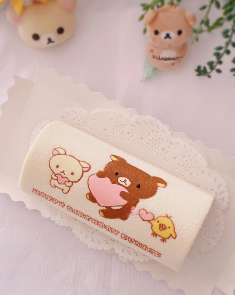 Angie's Cake Delight rilakkuma chiffon roll cake