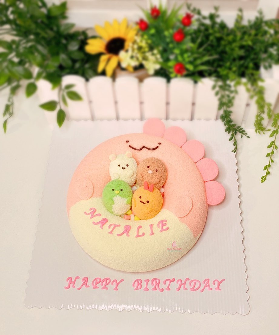 sumikko gurashi chiffon cake Angie's Cake Delight