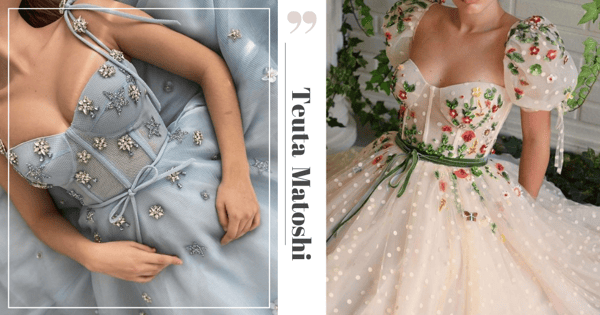 Ethereal, Fairytale-Like Dresses & Gowns By Teuta Matoshi Ships To Singapore For Free