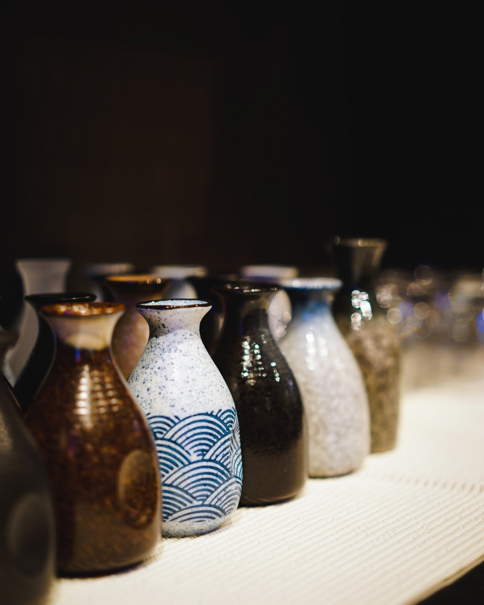 sake at iko restaurant bar singapore