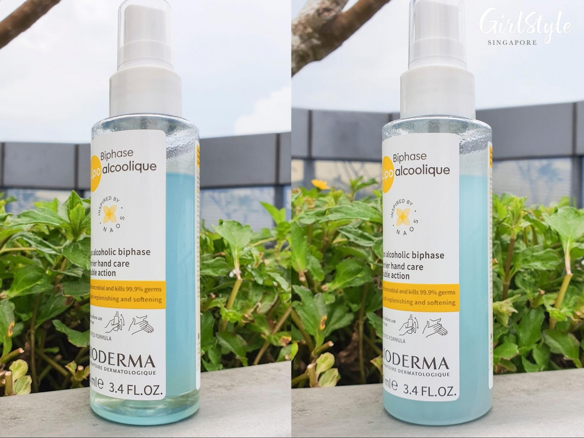 Bioderma Biphase Lipo alcoolique hand sanitiser Singapore