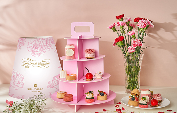 Shangri-La Singapore afternoon tea delivery