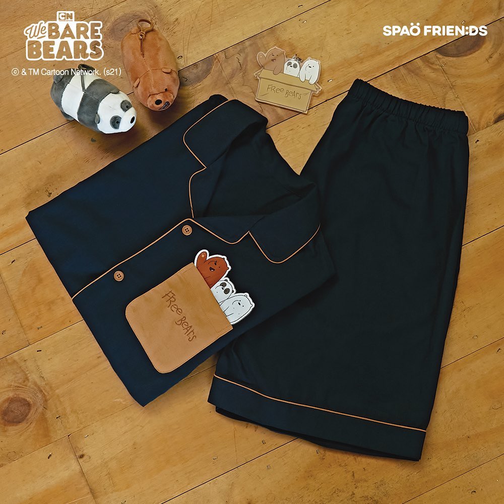 SPAO We Bare Bears Pyjamas denim