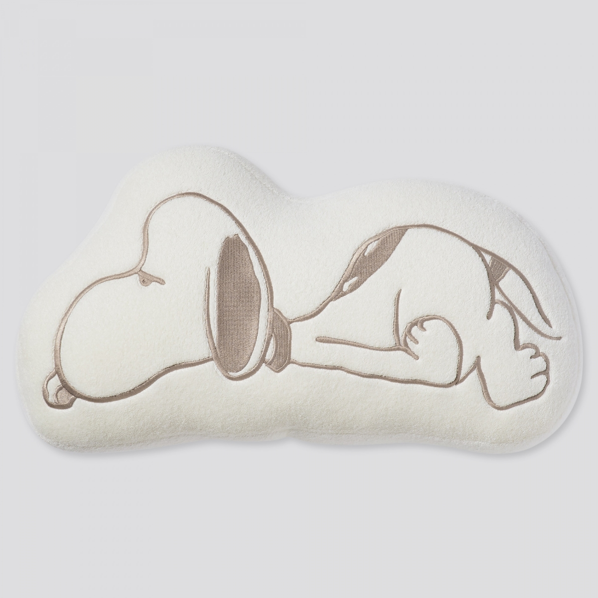 uniqlo singapore peanuts snoopy cushion lying down