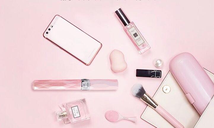 colimida pink electric toothbrush in bag