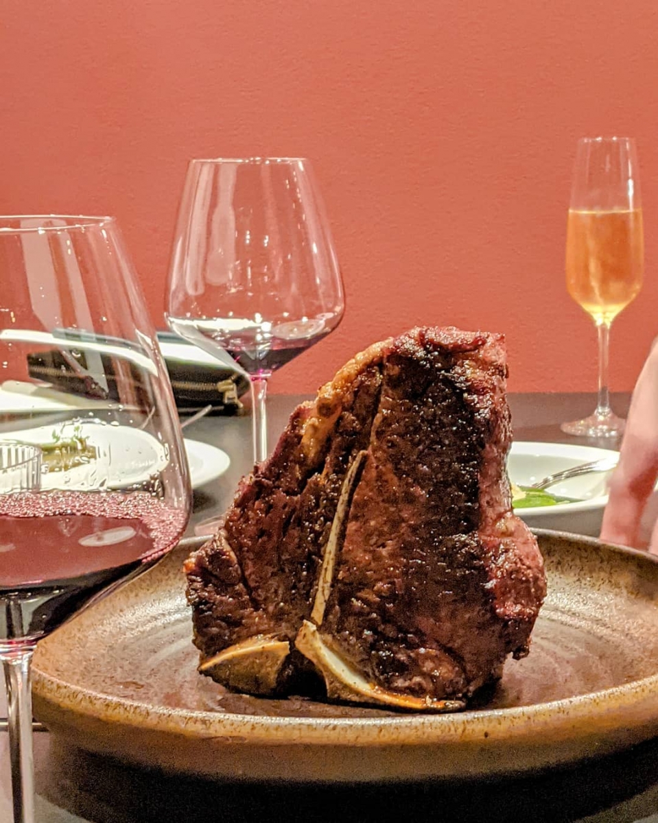 Gemma pink steakhouse Singapore