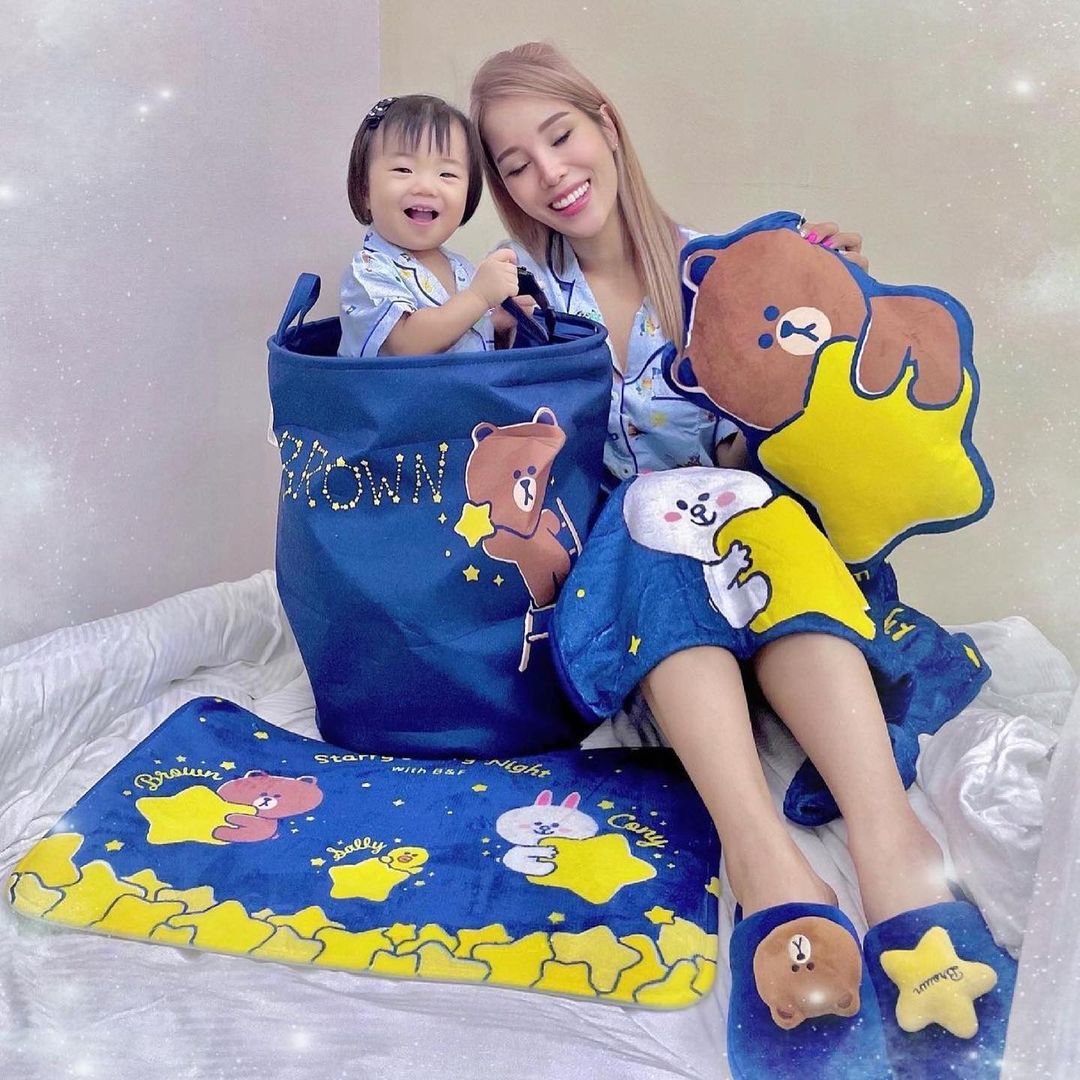 watsons singapore line friends laundry basket and cushion