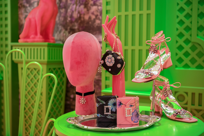 bags and shoes at Roger Vivier Cat Garden singapore