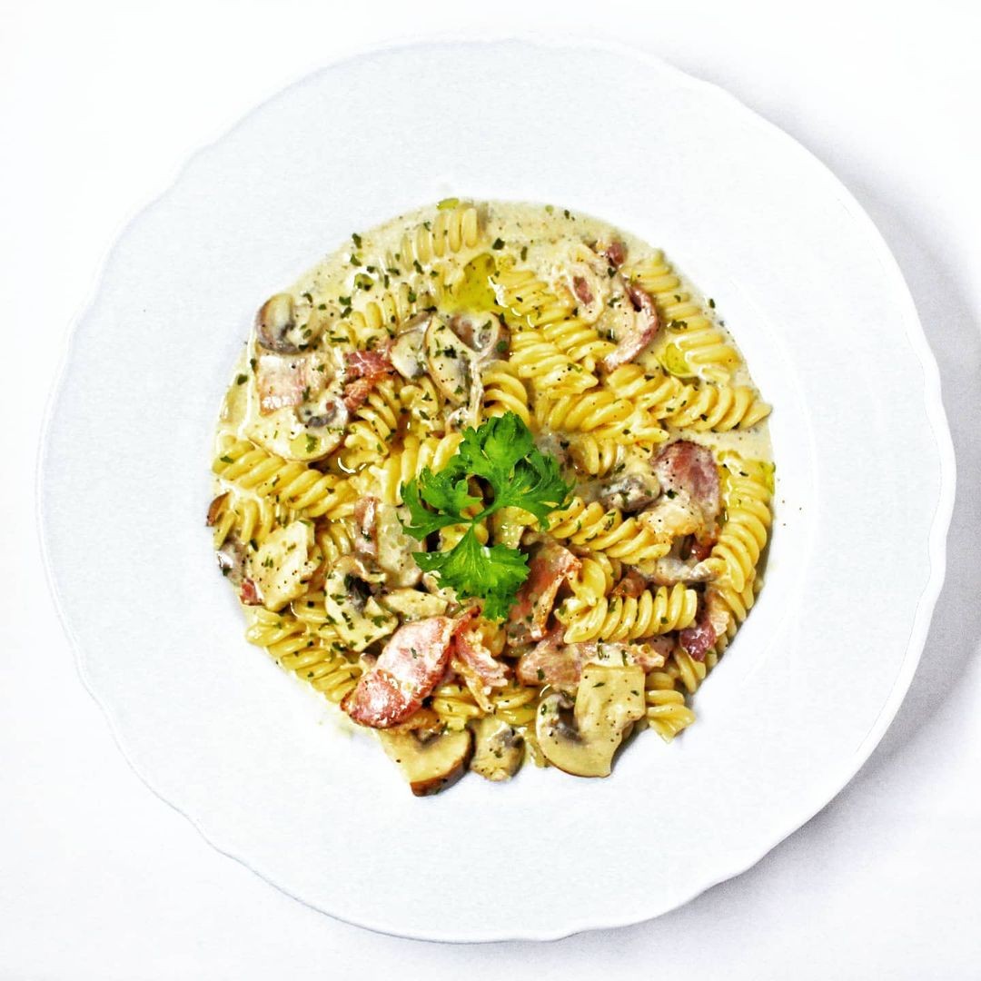 Truffle Cream Pasta cafe monochrome singapore