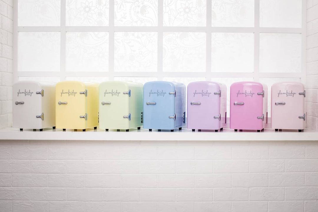 BYNSK Fruity Pebbles Glamfridge pastel mini fridge Singapore