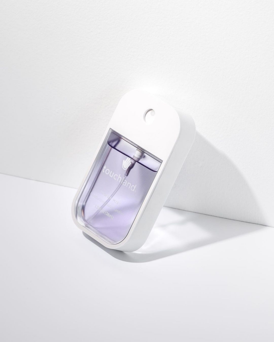 Touchland hand sanitiser individual shot