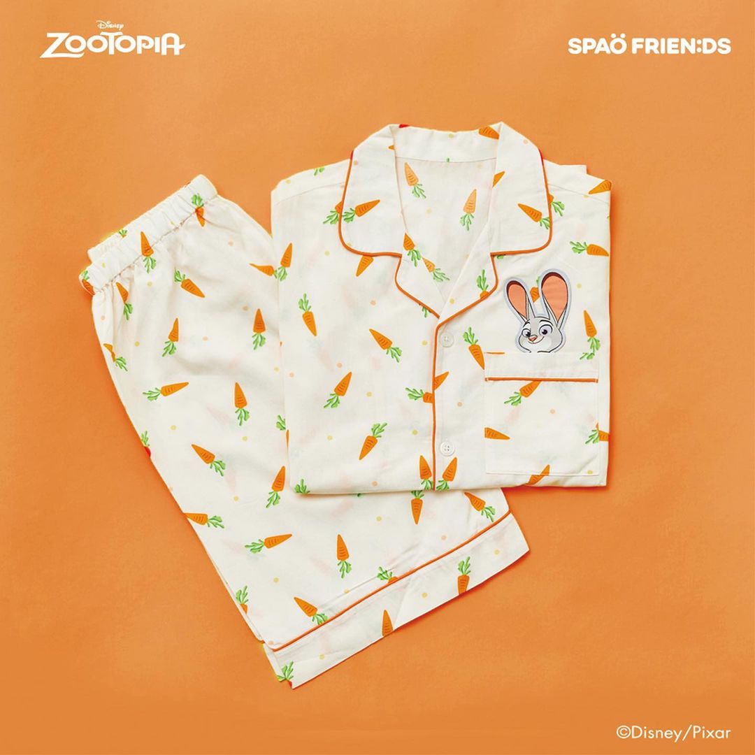 SPAO Zootopia pyjamas in cream