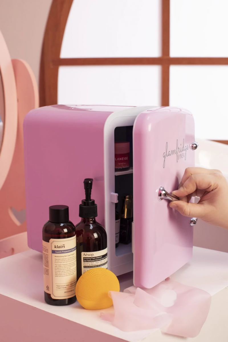 BYNSK Fruity Pebbles Glamfridge pastel mini fridge Singapore