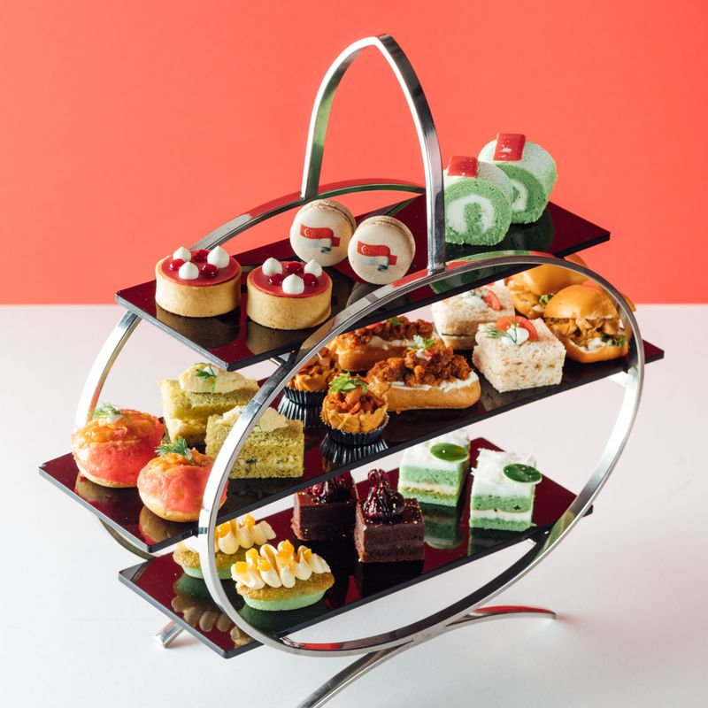 Fullerton Hotel afternoon tea delivery Singapore