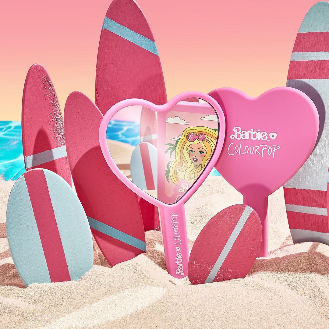 Malibu Barbie x ColourPop Hand Mirror