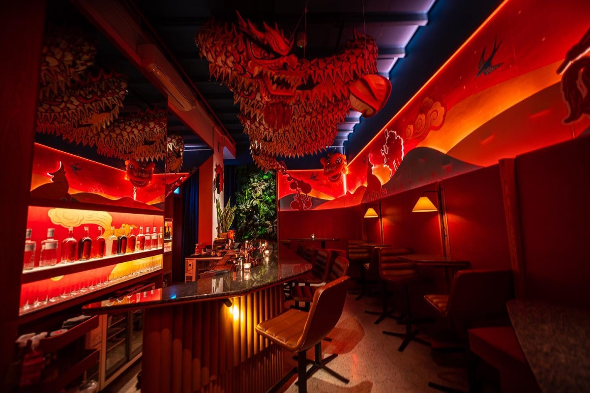 tokyo themed Junior The Pocket Bar at ann siang hill singapore