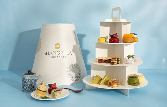 Shangri-La Singapore afternoon tea delivery