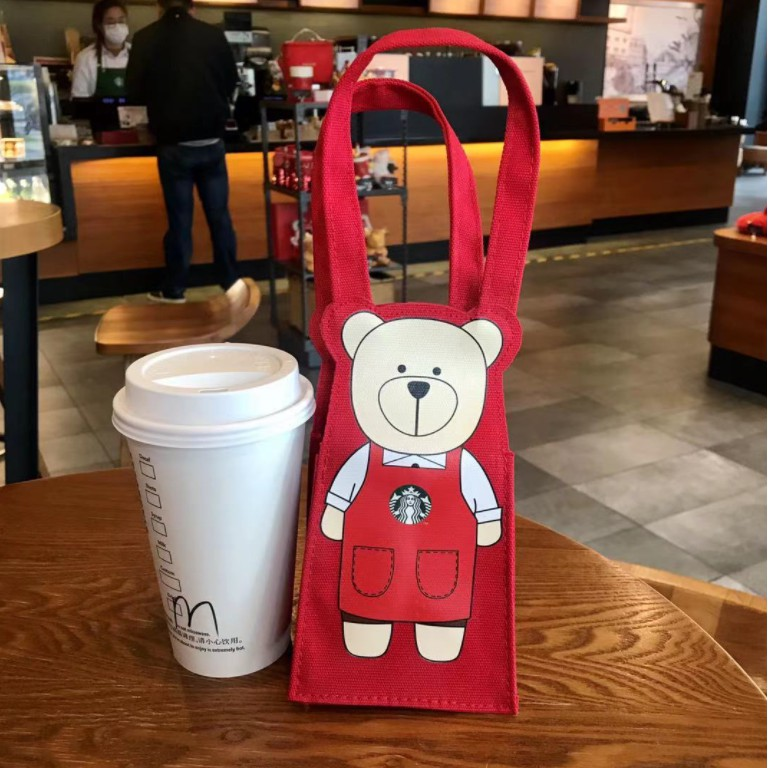 Starbucks Bearista Cup Holder Bags For Takeaways In Singapore