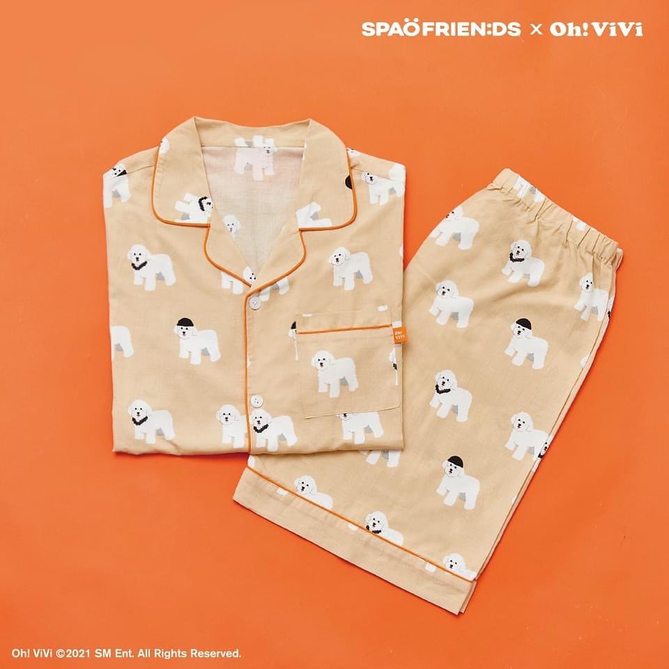 SPAO Sehun Vivi pyjamas in orange