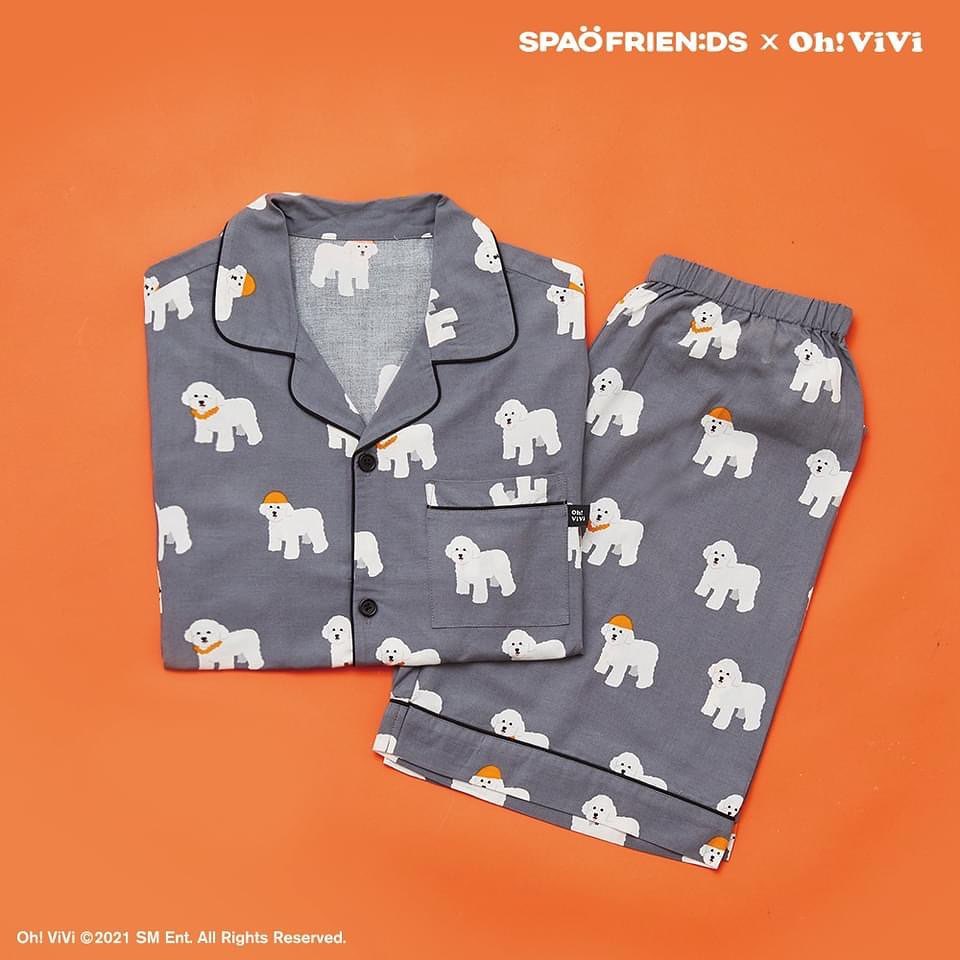 SPAO Sehun Vivi pyjamas in grey