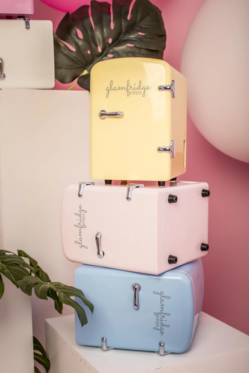 BYNSK Fruity Pebbles Glamfridge pastel mini fridge Singapore