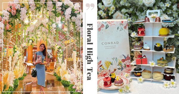 New Floral-Themed High Tea In Singapore With Photo Ops, Unlimited Tea & Coffee