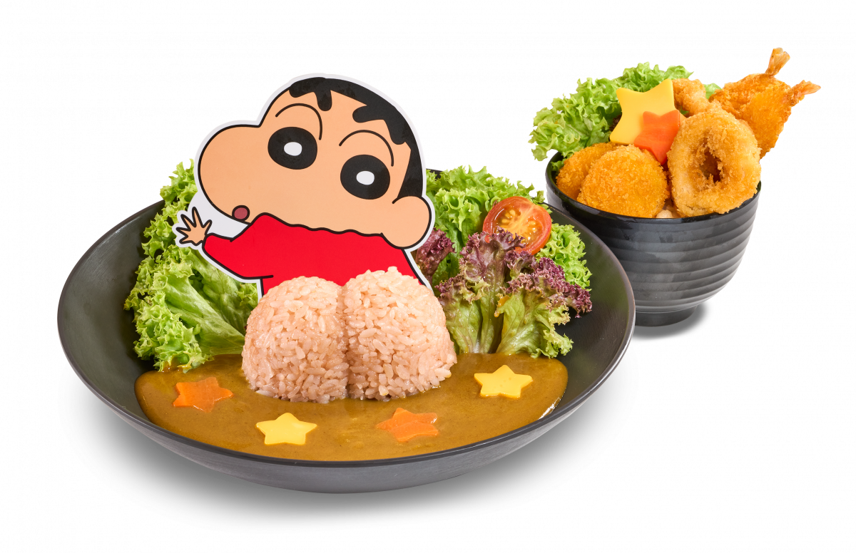 Crayon Shinchan cafe Singapore