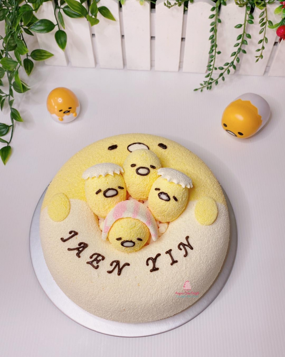 Angie's Cake Delight gudetama chiffon donut cake