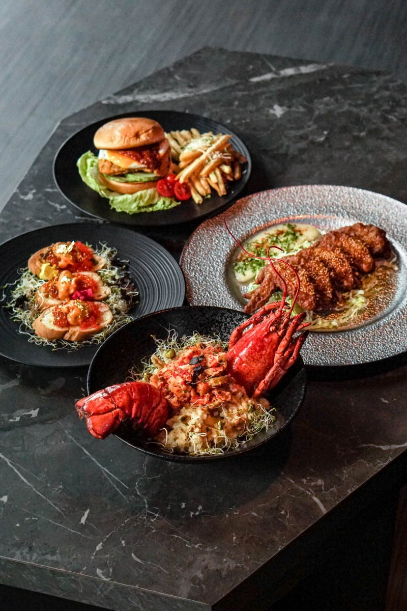Mademoiselle Rooftop Bar Food