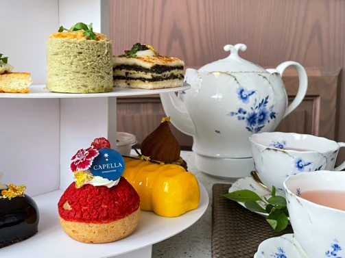 Capella Singapore afternoon tea delivery